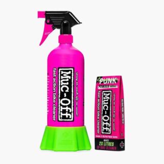Muc-Off Bottle For Life Bundle - Aluminium Bottle/Punk Powder