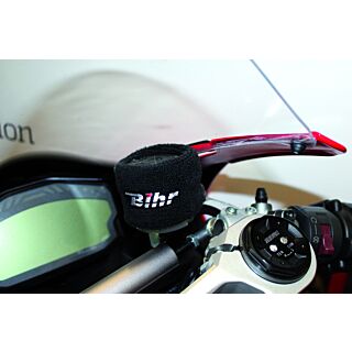 BASIC BESCHERMER HOOFDREM & KOPPELING CYLINDER ZWART/BIHR