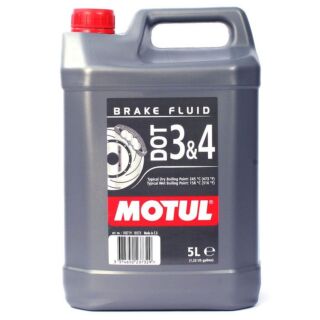 Motul Remvloeistof DOT 3 & 4 - 5 Liter