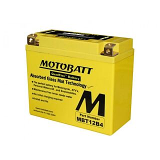 MOTOBATT BATTERIJ MBT12B4 (YT12B-4 , YT12B-BS , YT12-BS)