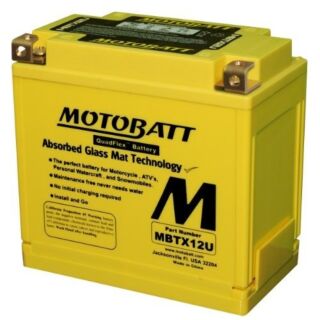 MOTOBATT BATTERIJ MBTX12U (YTX14-BS, YTX14H-BS, YTX14L-BS)